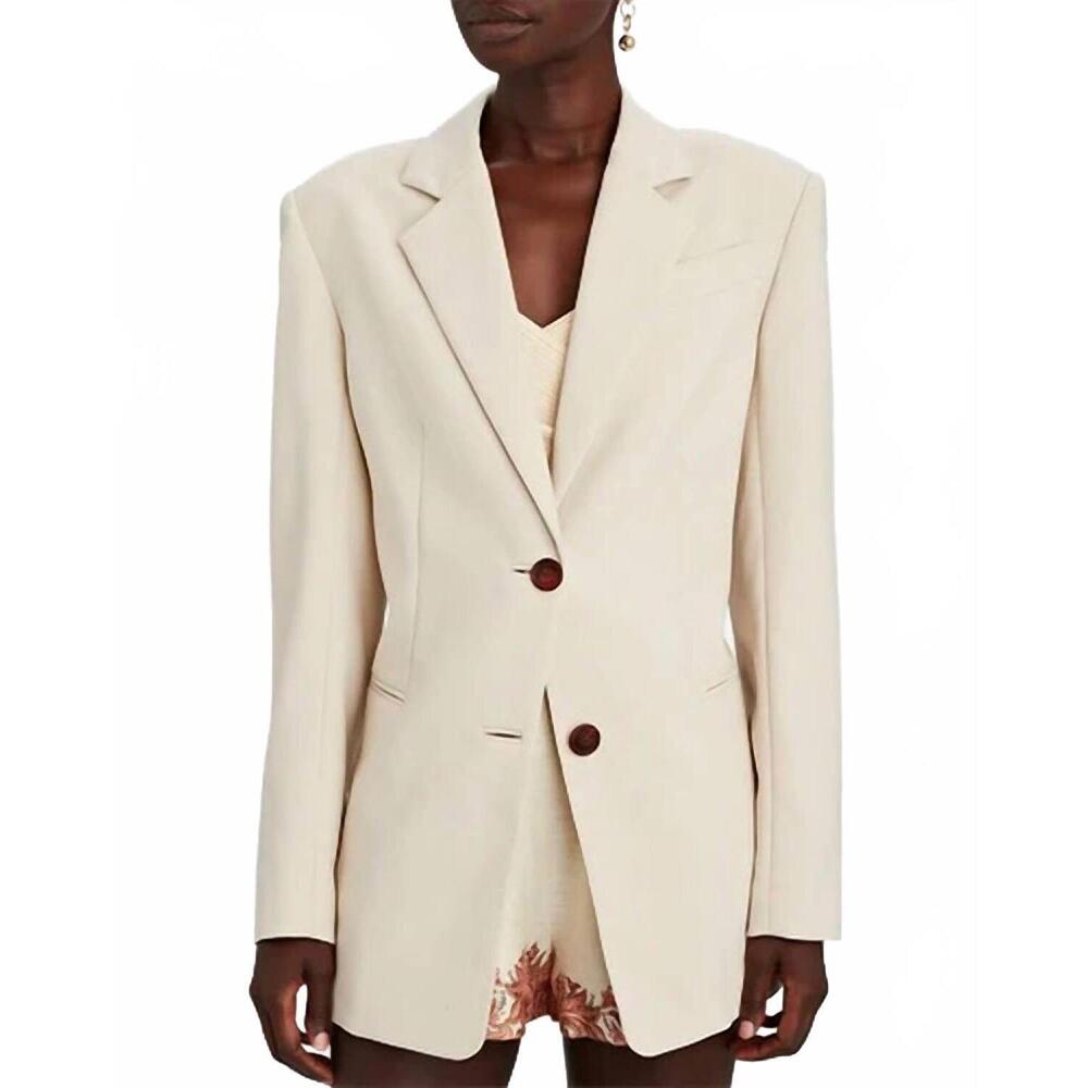 NEW SHONA JOY irena oversized blazer in ivory